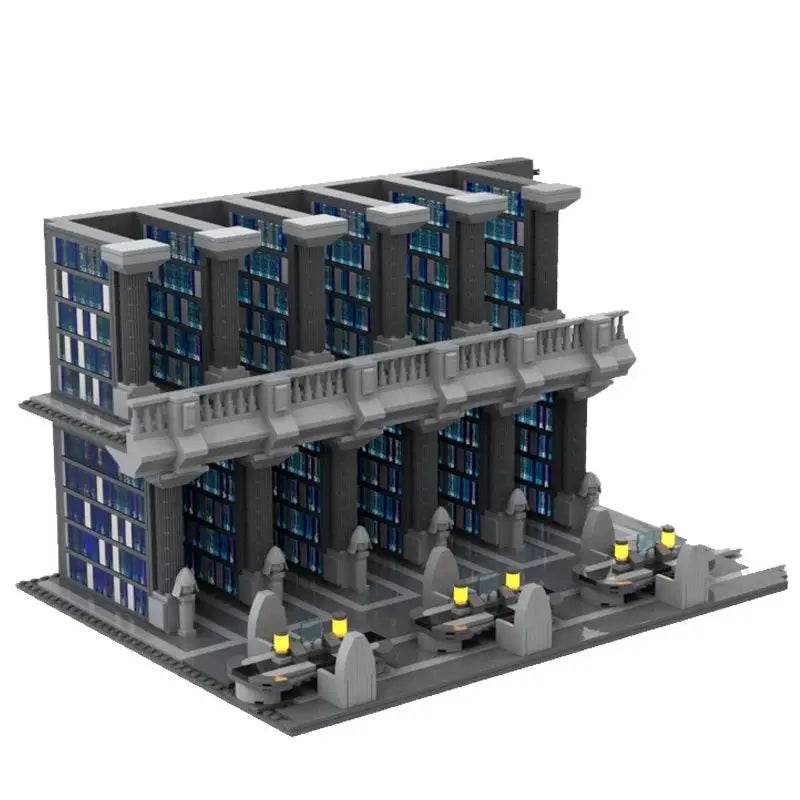 Temple Archives Moc Building Blocks Collection Bricks DIY Assembly Model Building Bricks MOC - ToylandEU