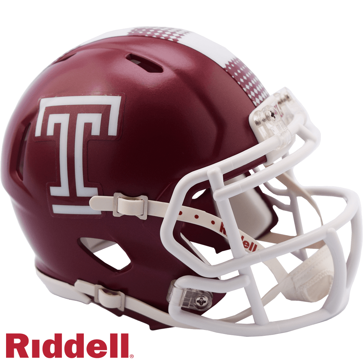 Temple Owls Mini Speed Style Riddell Replica Helmet - ToylandEU