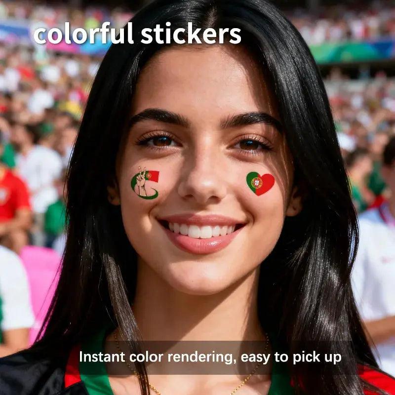  European Flag Temporary Tattoo Waterproof Long Lasting -  ToylandEU™