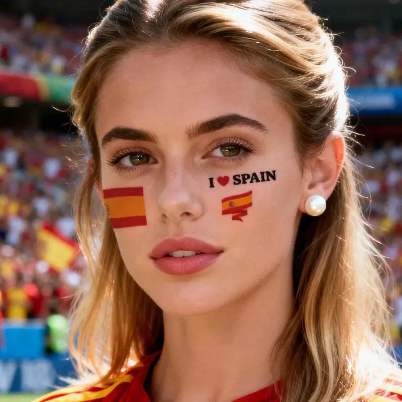  European Flag Temporary Tattoo Waterproof Long Lasting -  ToylandEU™