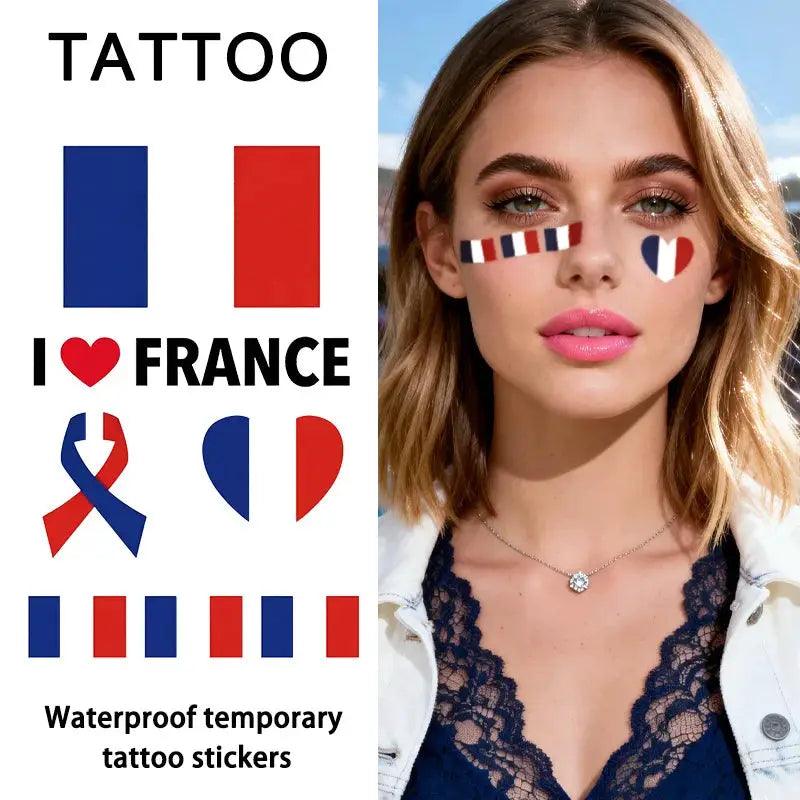  European Flag Temporary Tattoo Waterproof Long Lasting -  ToylandEU™