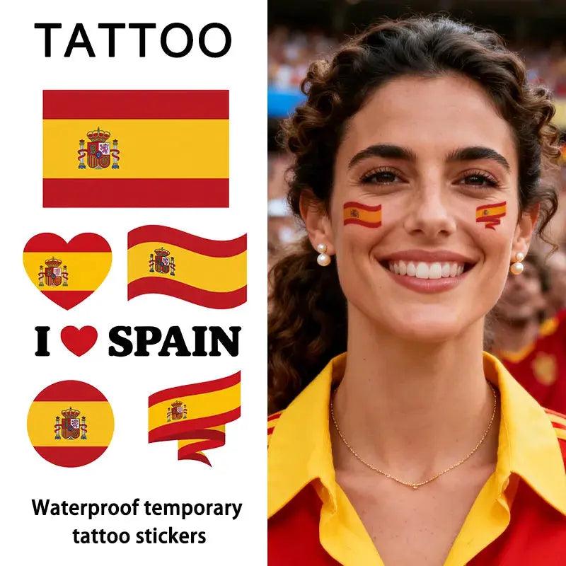  European Flag Temporary Tattoo Waterproof Long Lasting -  ToylandEU™