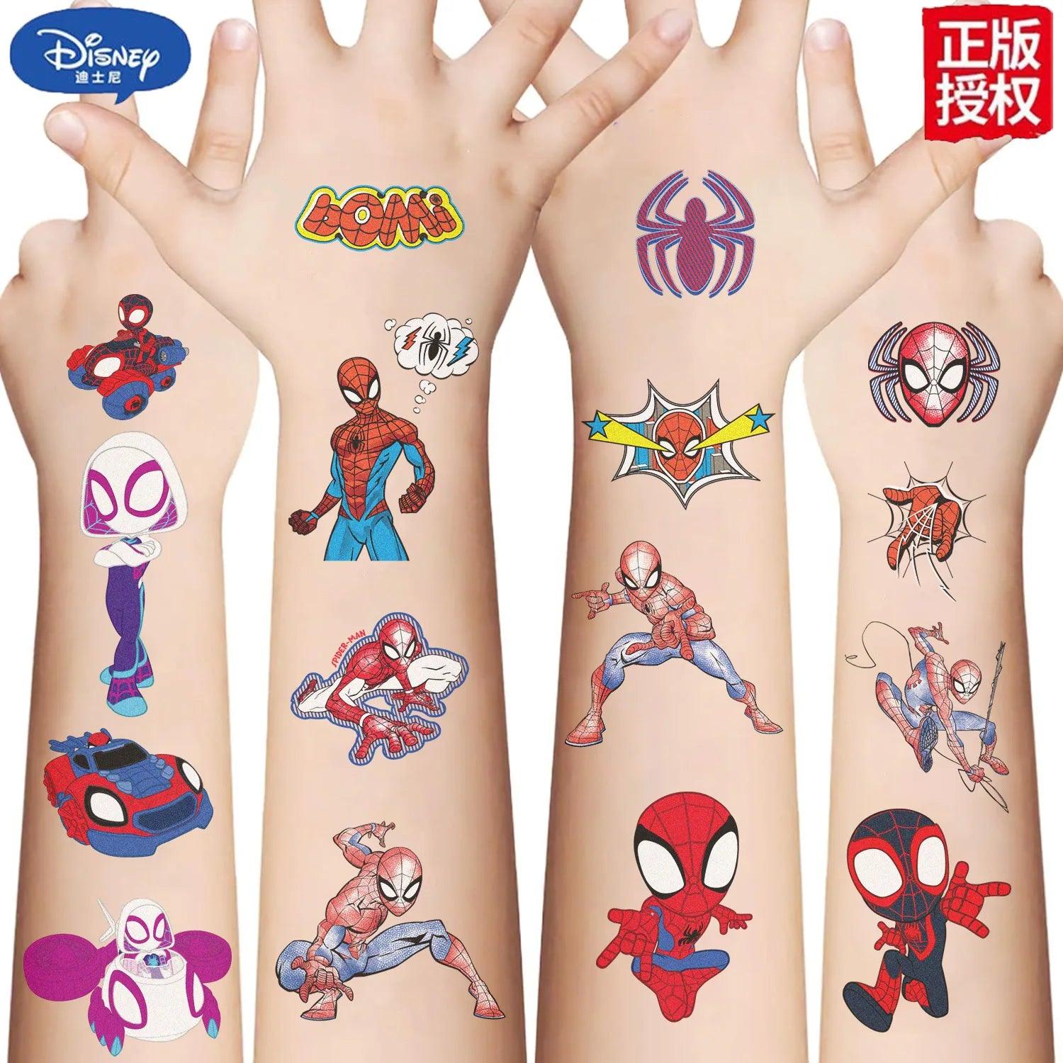 Temporary Tattoos | Spider Man Theme | Toylandeu™