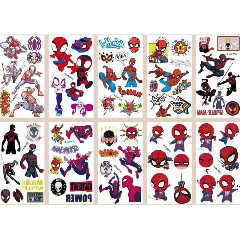Temporary Tattoos | Spider Man Theme | Toylandeu™