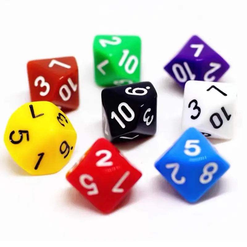Ten Sided Dice Math Manipulatives For Classroom Learning - ToylandEU