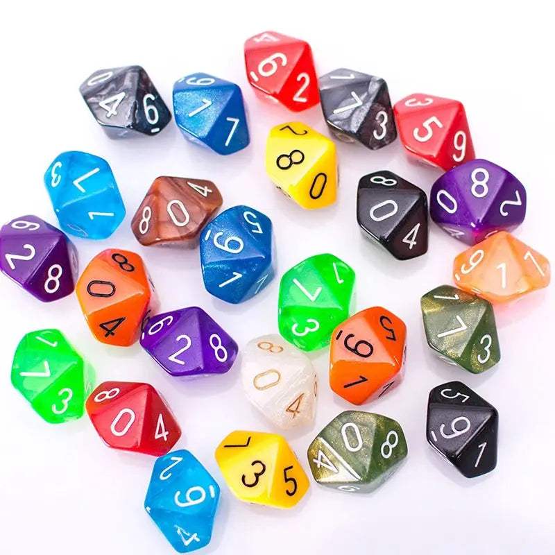 Ten Sided Dice Math Manipulatives For Classroom Learning - ToylandEU