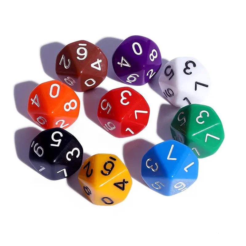 Ten Sided Dice Math Manipulatives For Classroom Learning - ToylandEU