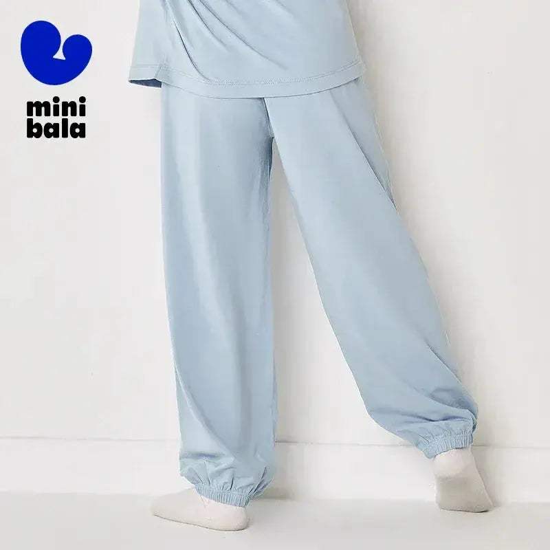 Tencel Antibacterial Kids Lounge Pants For Summer Sleepwear - ToylandEU