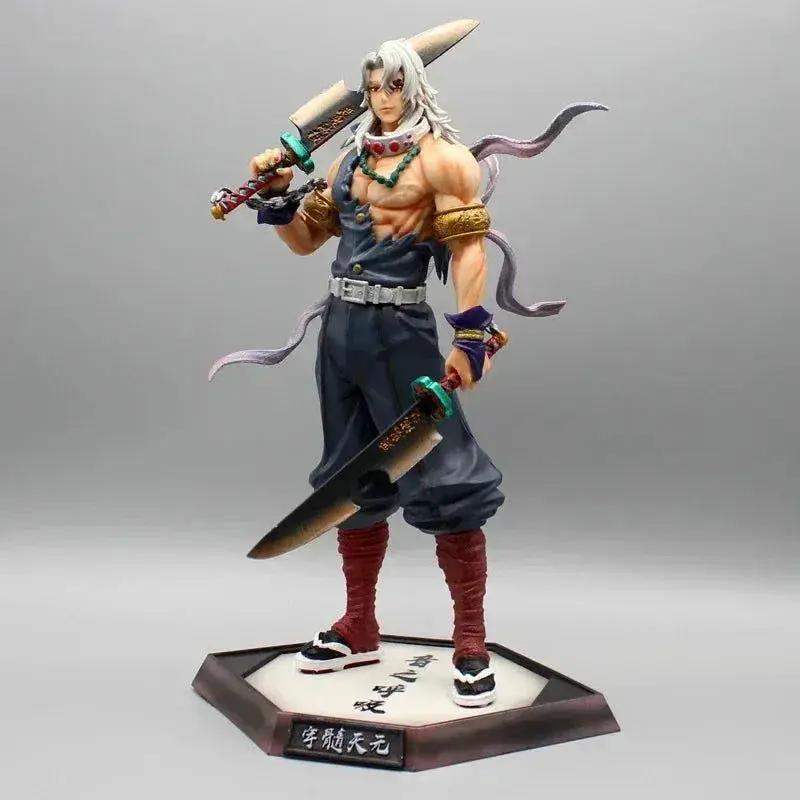 Tengen Uzui Demon Slayer Anime Figure, Sound Hashira Demon Slayer Kimetsu No Yaiba Figurines - ToylandEU