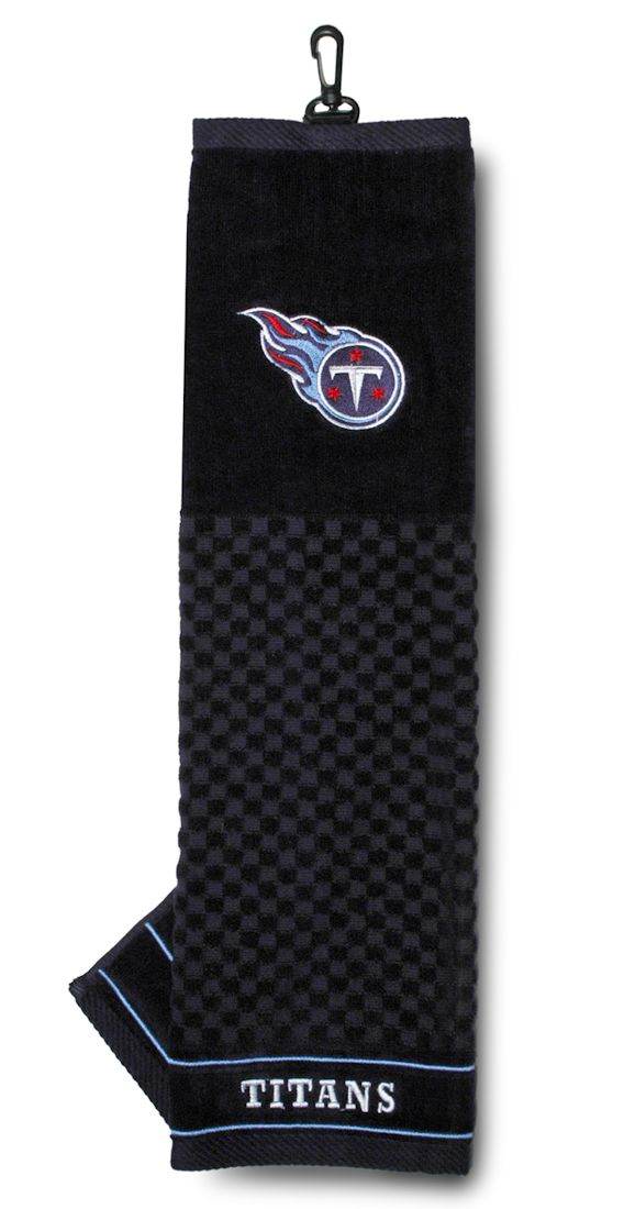 Tennessee Titans 16 by 22 Embroidered Golf Towel Team Golf - ToylandEU