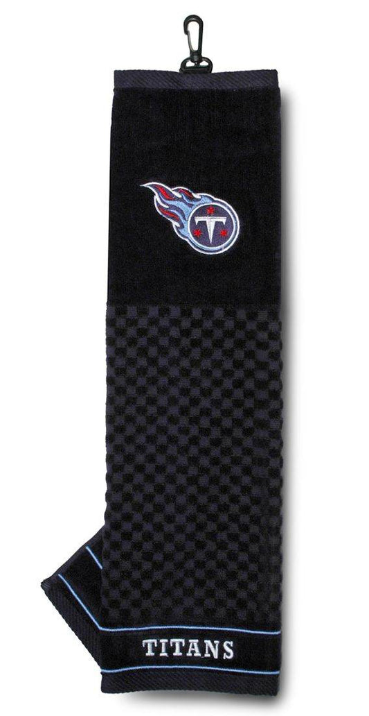 Tennessee Titans 16 by 22 Embroidered Golf Towel Team Golf - ToylandEU