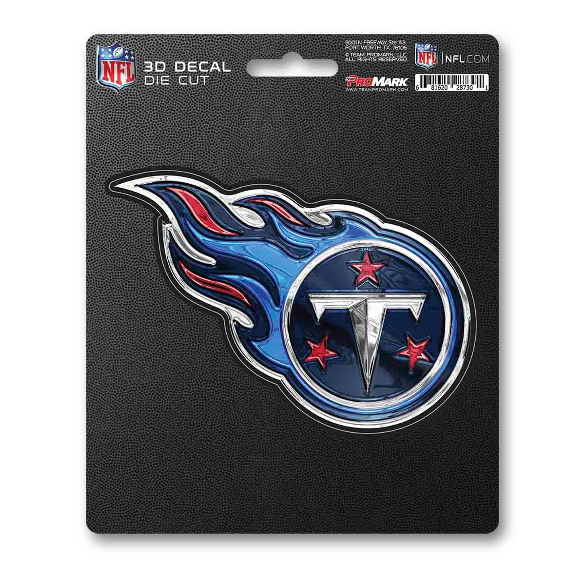 Tennessee Titans 3D Logo Decal 5x8 Die Cut Collectible - ToylandEU