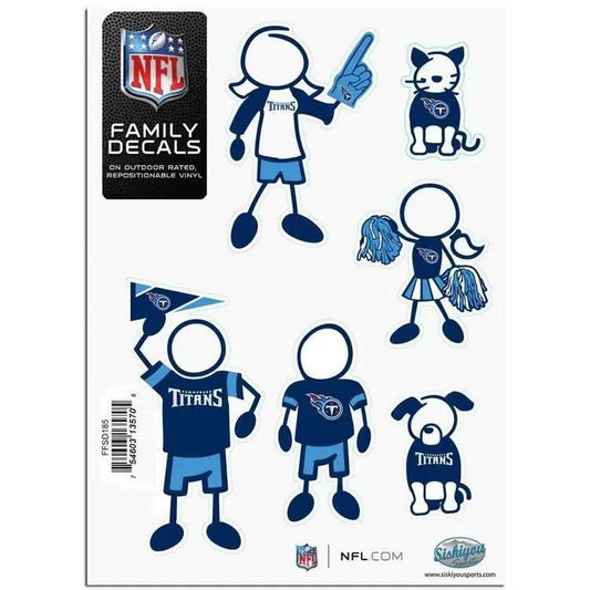  Tennessee Titans 5x7 Family Decal Set Repositionable Vinyl -  ToylandEU™