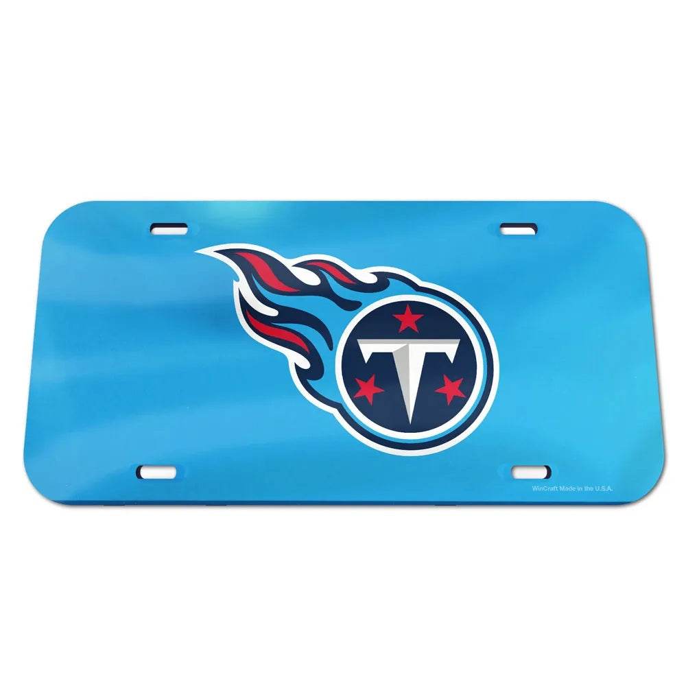 Tennessee Titans Acrylic License Plate Officially Licensed - ToylandEU