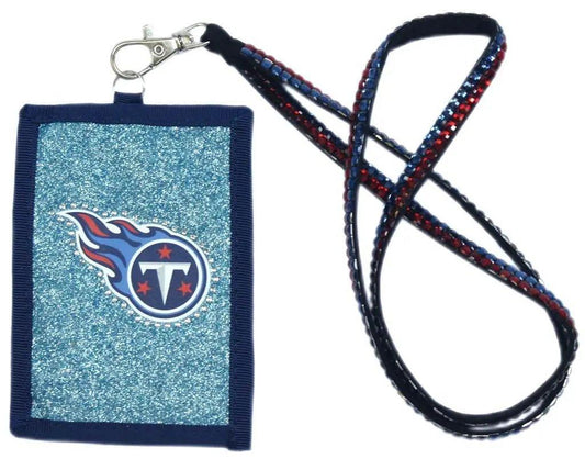  Tennessee Titans Beaded Wallet Lanyard With ID Case -  ToylandEU™