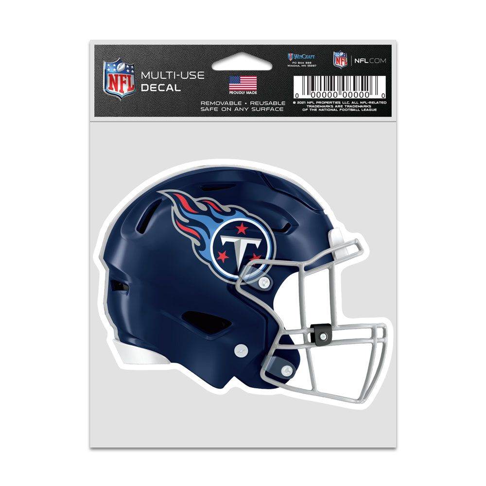 Tennessee Titans Decal 3.75x5 Inch Helmet Fan Wincraft - ToylandEU