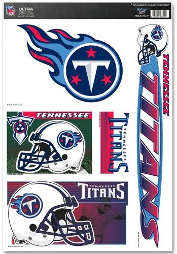 Tennessee Titans Decals 11x17 Multi Use 5 Piece Set - ToylandEU