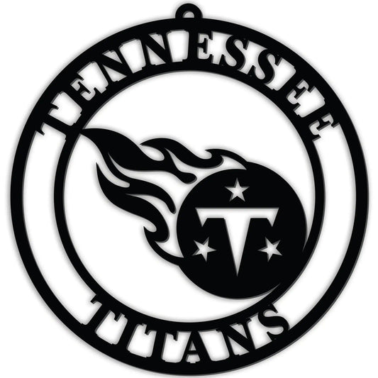 Tennessee Titans Door Hanger Cutout 16 Inch Black PVC -  ToylandEU™