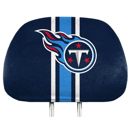 Tennessee Titans Headrest Covers Full Color Printed Style - ToylandEU