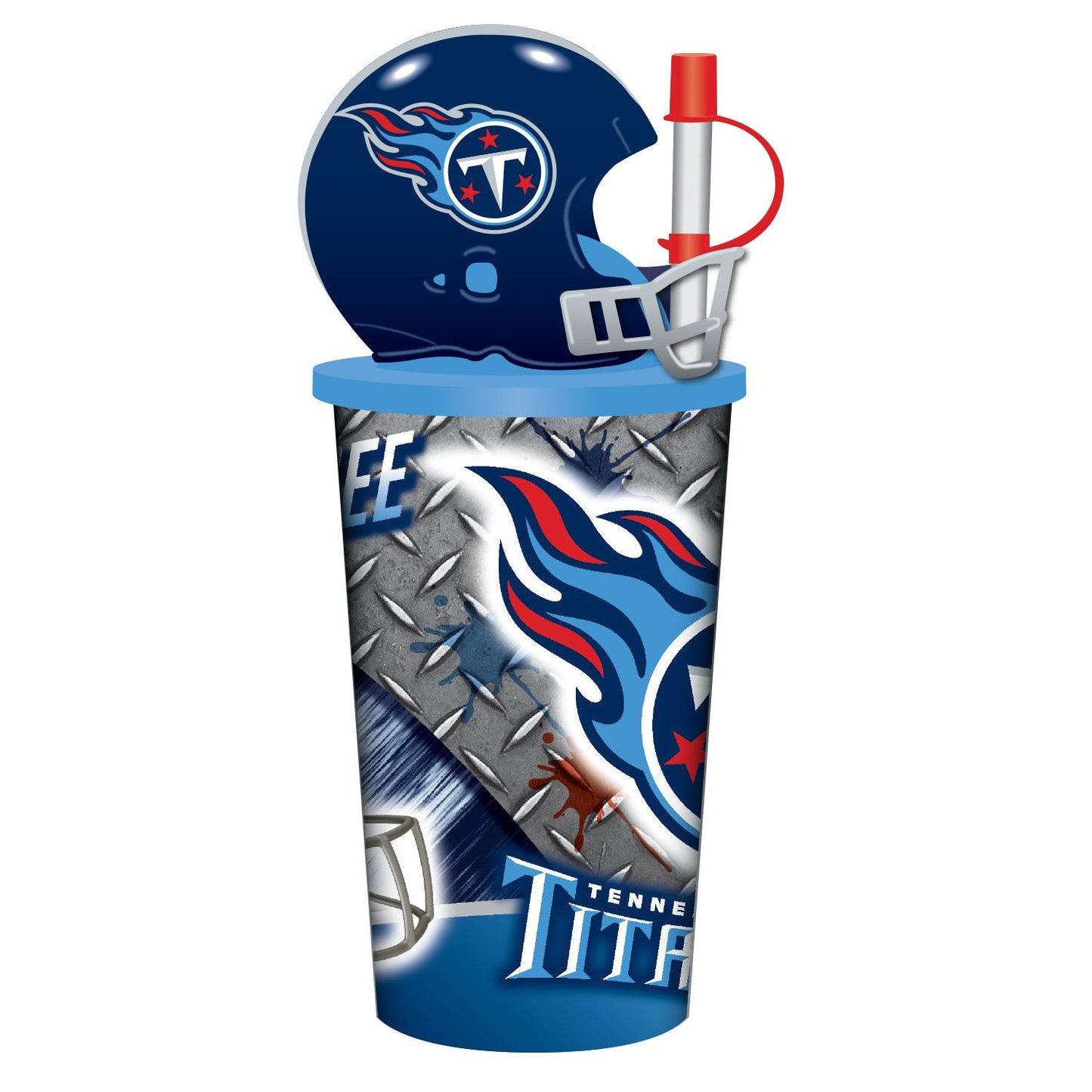 Tennessee Titans Helmet Cup 32oz Plastic With Straw Lid - ToylandEU