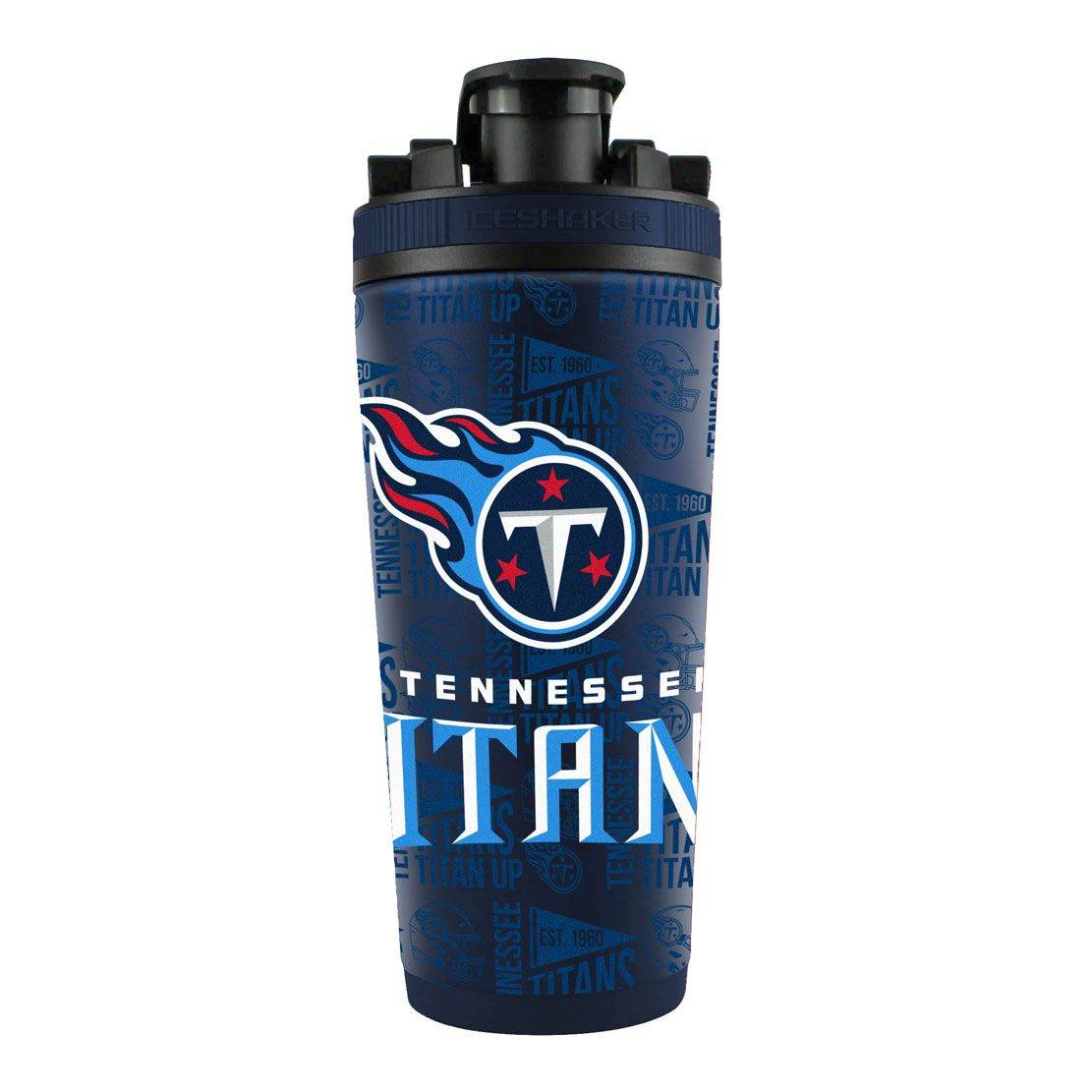 Tennessee Titans Ice Shaker 26oz Stainless Steel Bottle - ToylandEU