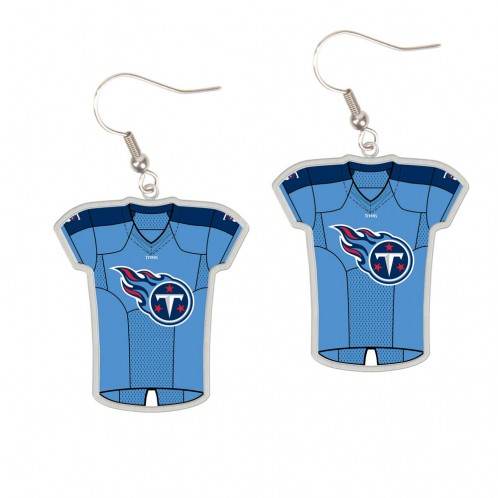 Tennessee Titans Jersey Style Earrings Special Order - ToylandEU