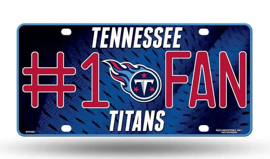  Tennessee Titans License Plate #1 Fan -  ToylandEU™