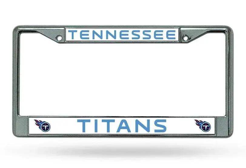 Tennessee Titans License Plate Frame Chrome - ToylandEU