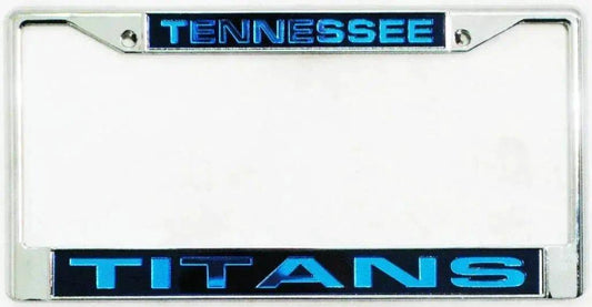  Tennessee Titans License Plate Frame Laser Cut Chrome -  ToylandEU™