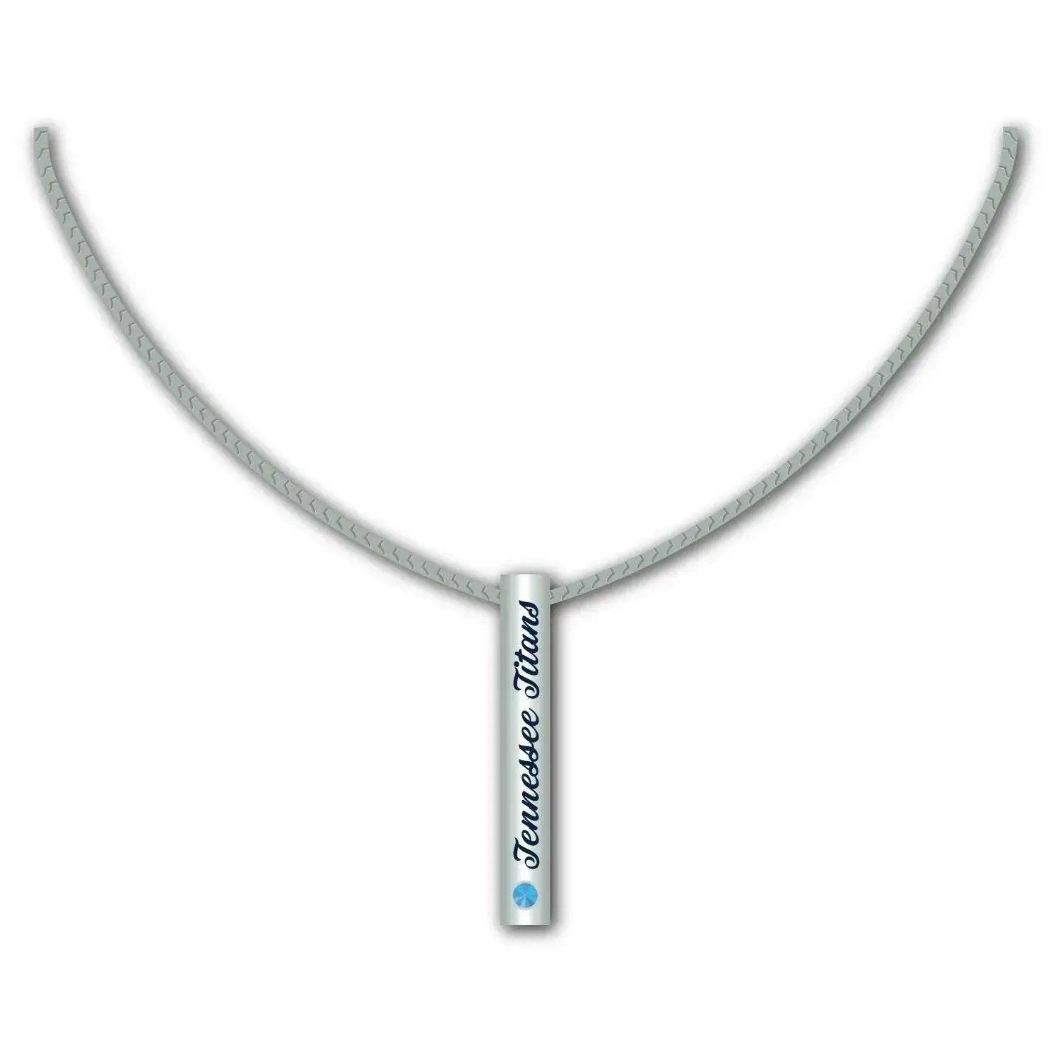  Tennessee Titans Necklace Silver Bar Pendant For Fans Gift -  ToylandEU™