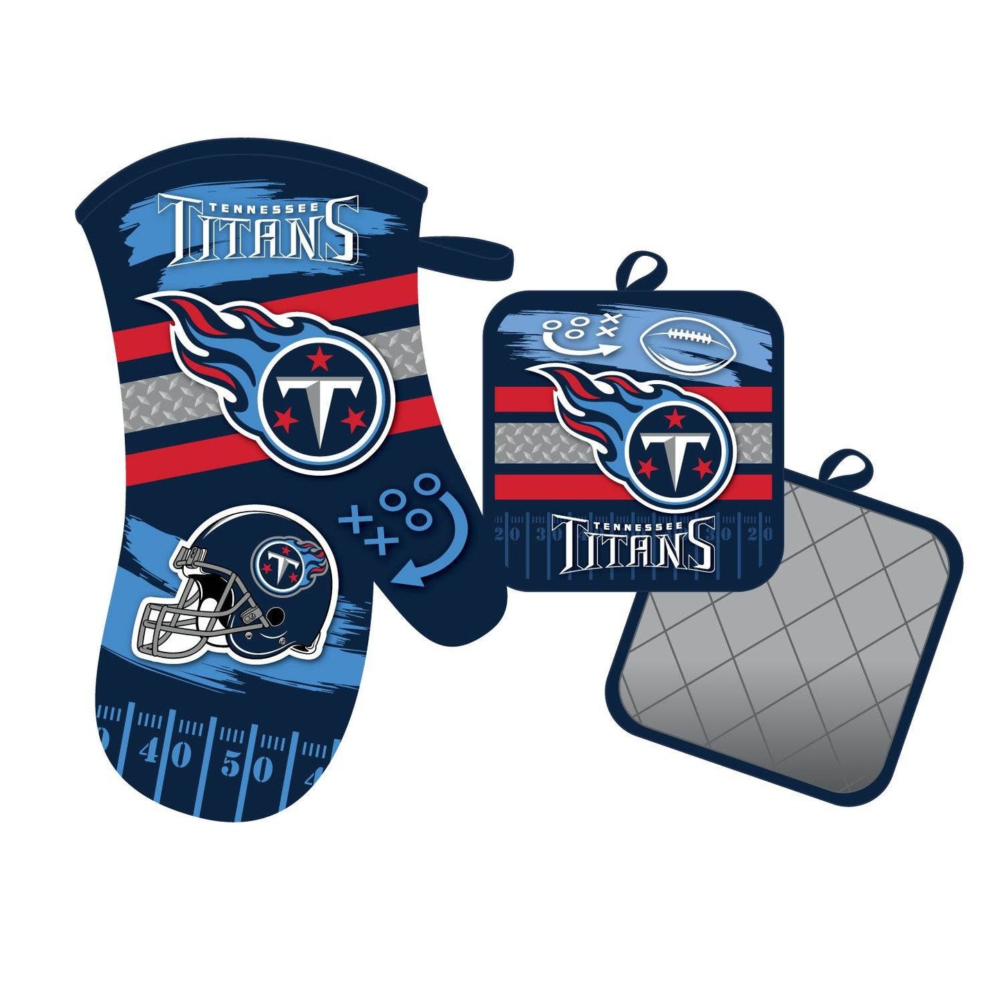 Tennessee Titans Oven Mitt And Pot Holder Mojo Licensing Co - ToylandEU