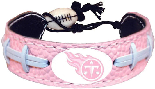  Tennessee Titans Pink Leather Bracelet With Ceramic Bead -  ToylandEU™