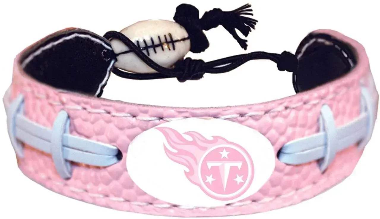  Tennessee Titans Pink Leather Bracelet With Ceramic Bead -  ToylandEU™