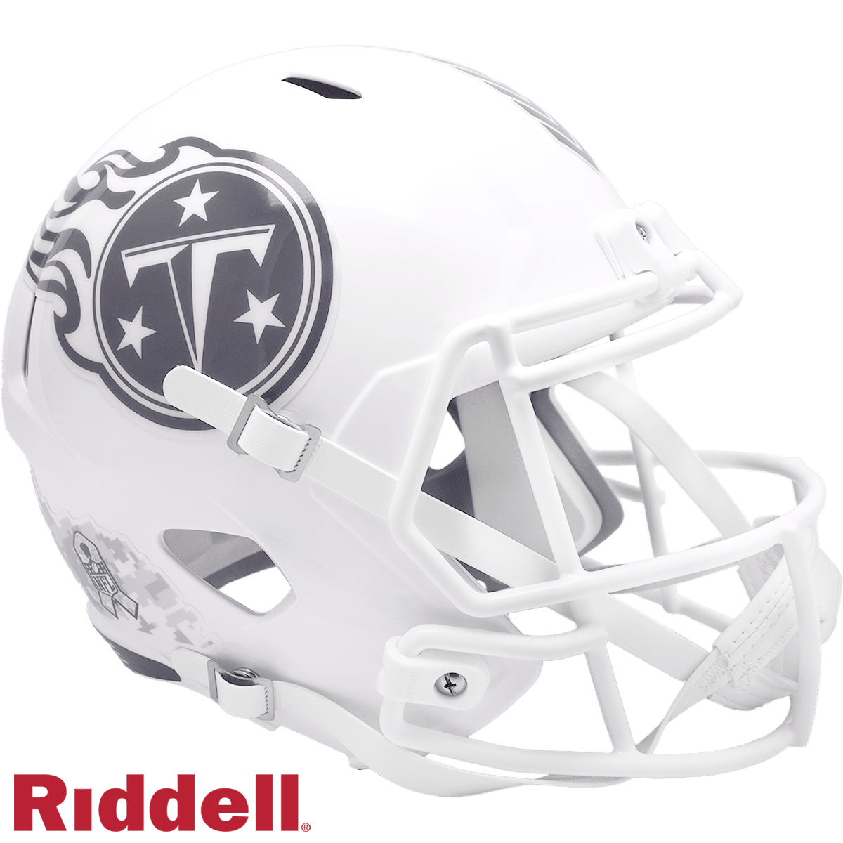 Tennessee Titans Riddell Replica Helmet Salute To Service - ToylandEU