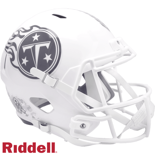 Tennessee Titans Riddell Replica Helmet Salute To Service - ToylandEU