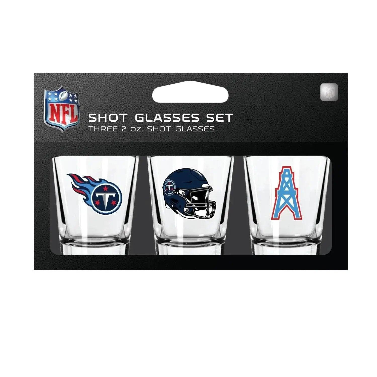  Tennessee Titans Shot Glass Set 3 Pack Dishwasher Safe -  ToylandEU™