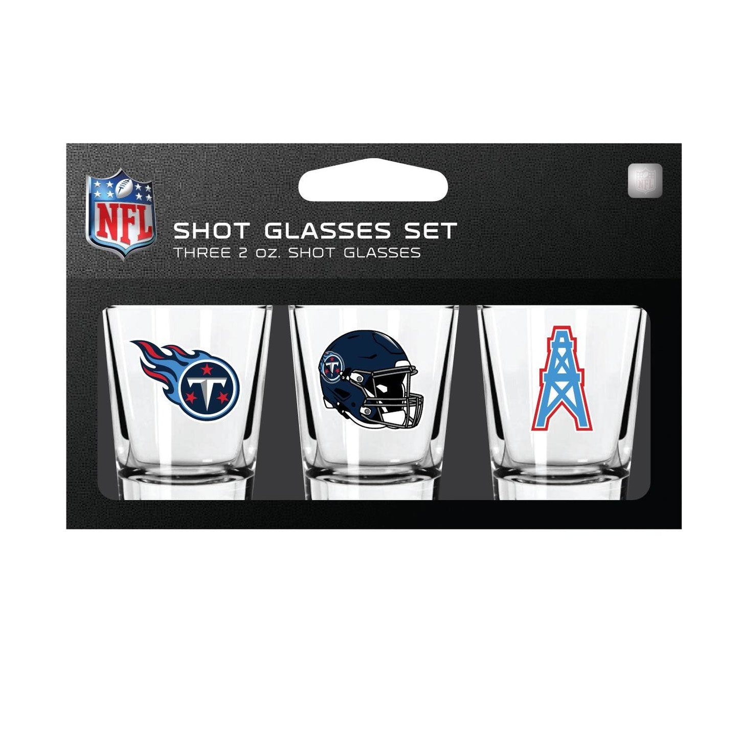 Tennessee Titans Shot Glass Set 3 Pack Dishwasher Safe - ToylandEU