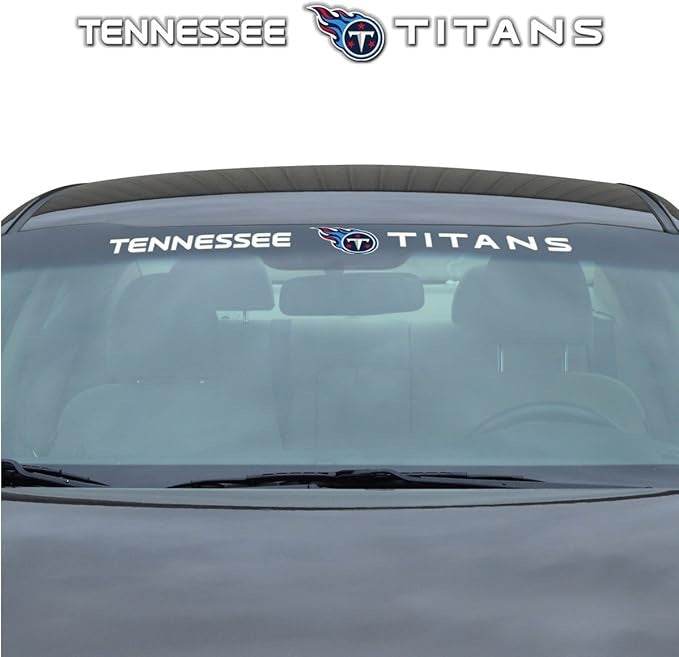 Tennessee Titans Windshield Decal 35x4 Durable Vinyl - ToylandEU
