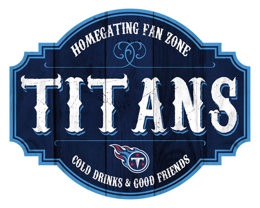 Tennessee Titans Wood Sign 12 Inch Homegating Tavern - ToylandEU