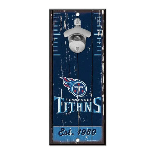  Tennessee Titans Wooden Sign Bottle Opener 5x11 Vintage -  ToylandEU™