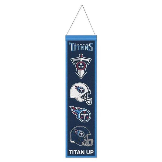  Tennessee Titans Wool Banner 8x32 Heritage Evolution Design -  ToylandEU™