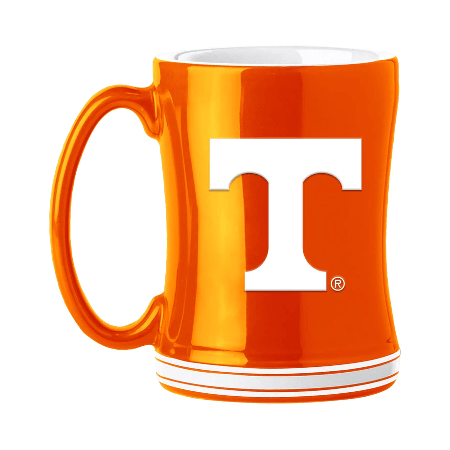 Tennessee Volunteers 14oz Sculpted Ceramic Mug Team Color - ToylandEU