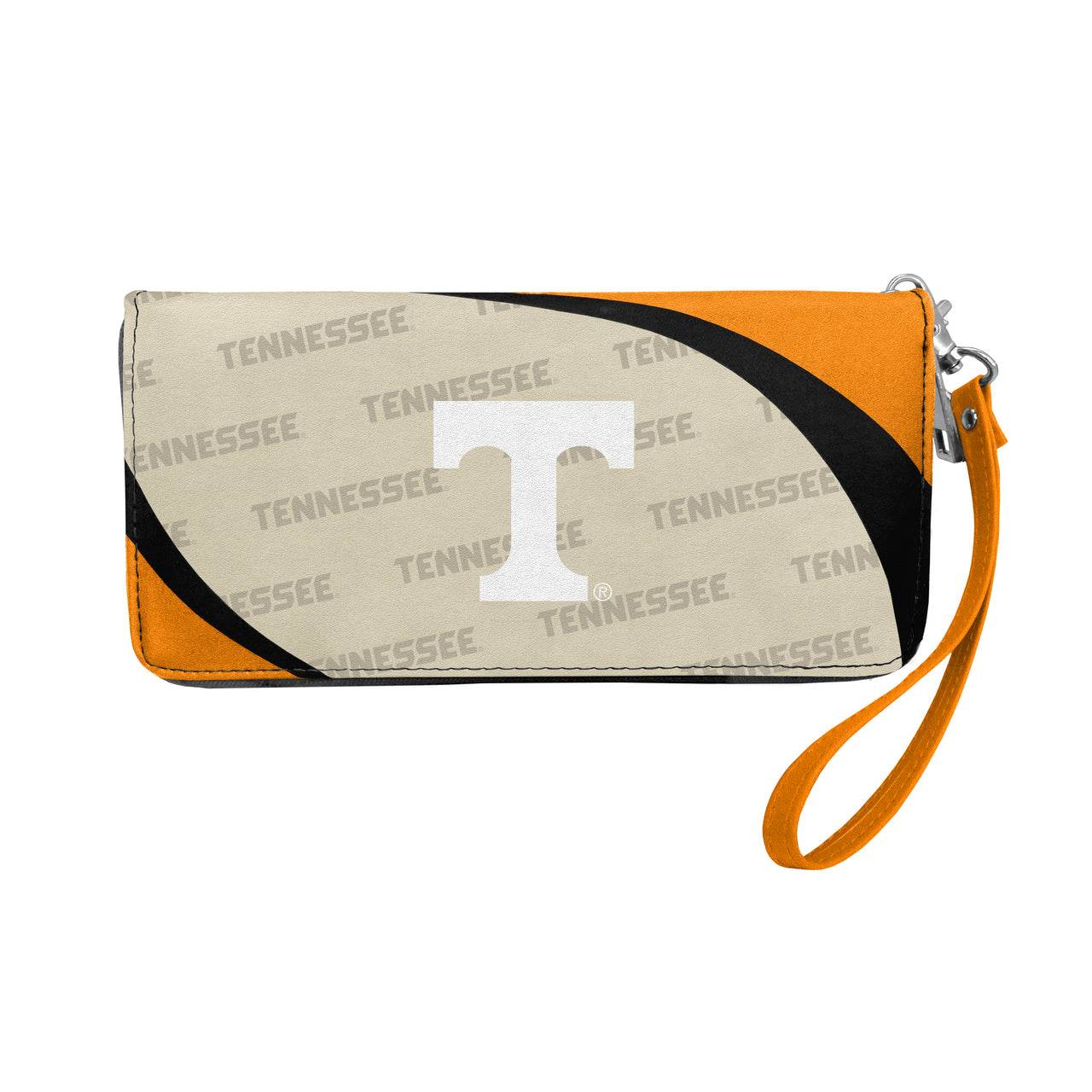 Tennessee Volunteers Curve Zip Wallet Organizer Wristlet - ToylandEU