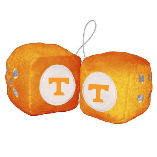  Tennessee Volunteers Fuzzy Dice Plush Hanging Set Three Inch -  ToylandEU™