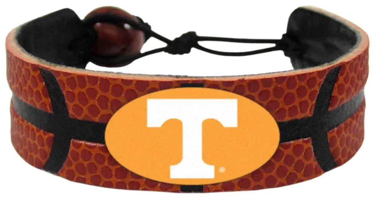 Tennessee Volunteers Leather Basketball Bracelet Classic - ToylandEU