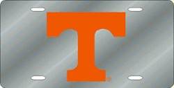 Tennessee Volunteers License Plate Laser Cut Silver - ToylandEU