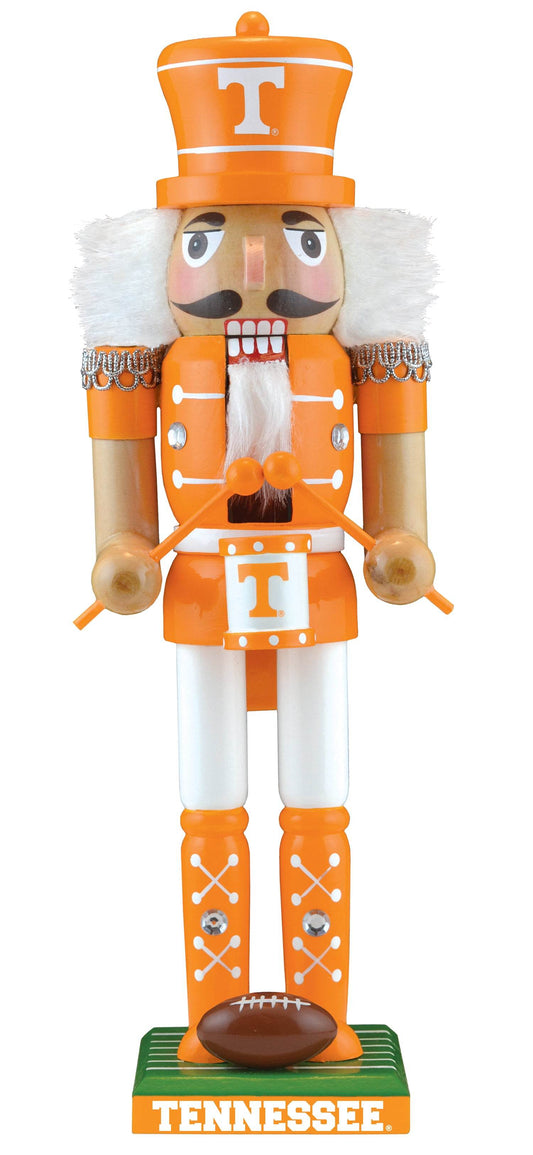 Tennessee Volunteers Nutcracker Handcrafted Wood Decor - ToylandEU