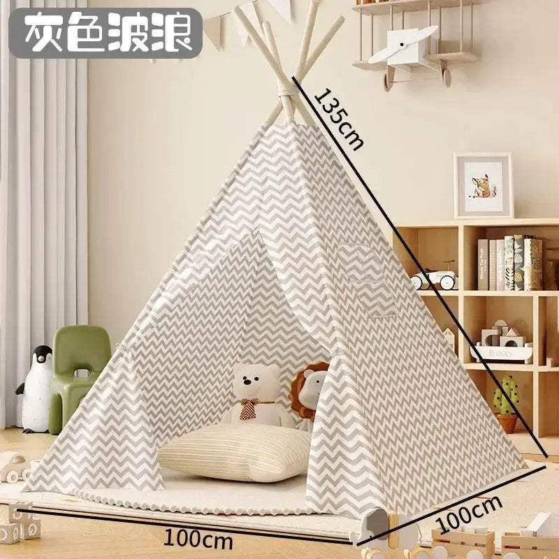 Tent for Children Indoor Household Play House Wigwam Teepee - ToylandEU
