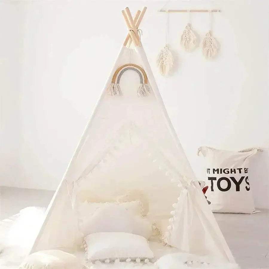 Tents for Kids Indoor Household Play House Wigwam for Children - ToylandEU