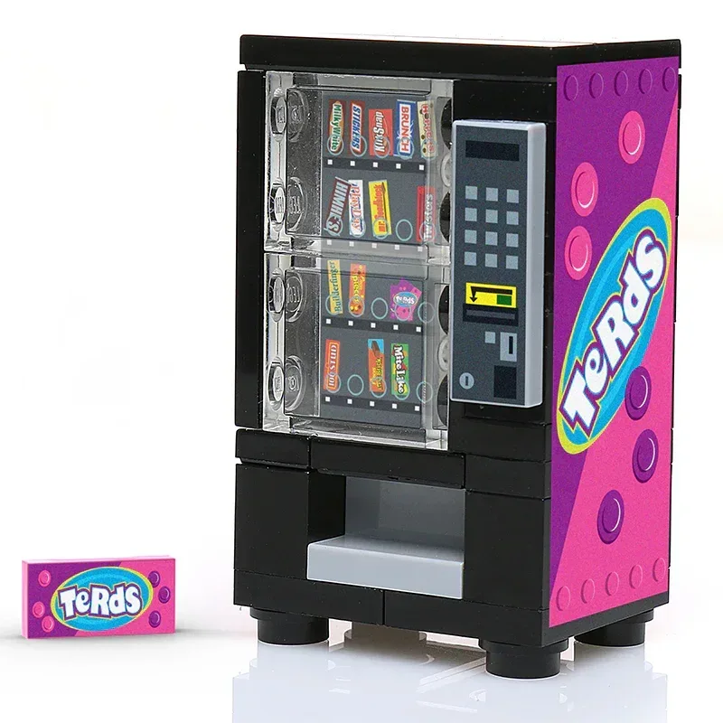 Lego Vending Machine Build Kit With Authentic Bricks - ToylandEU
